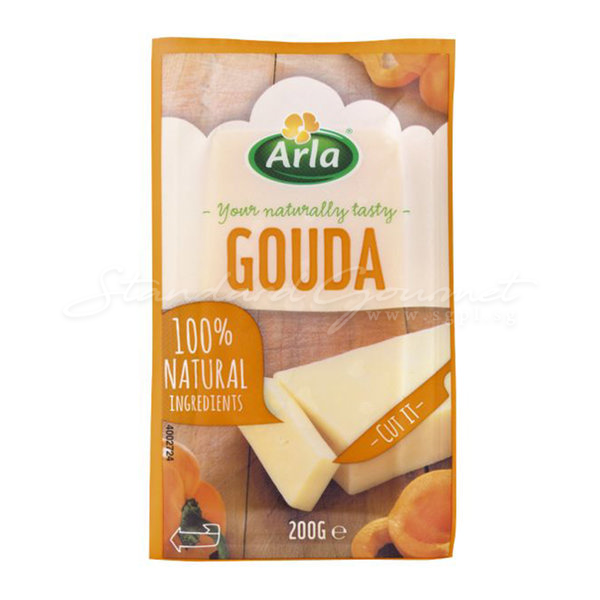 Arla Gouda Cheese (Chunk 200gm, Slice150gm)