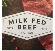 *Indent*  Milk Feed Beef